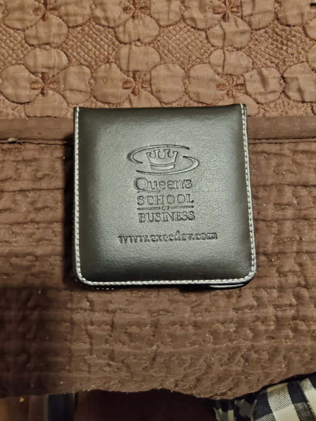 Queen's School of Business Lether Coasters thumbnail