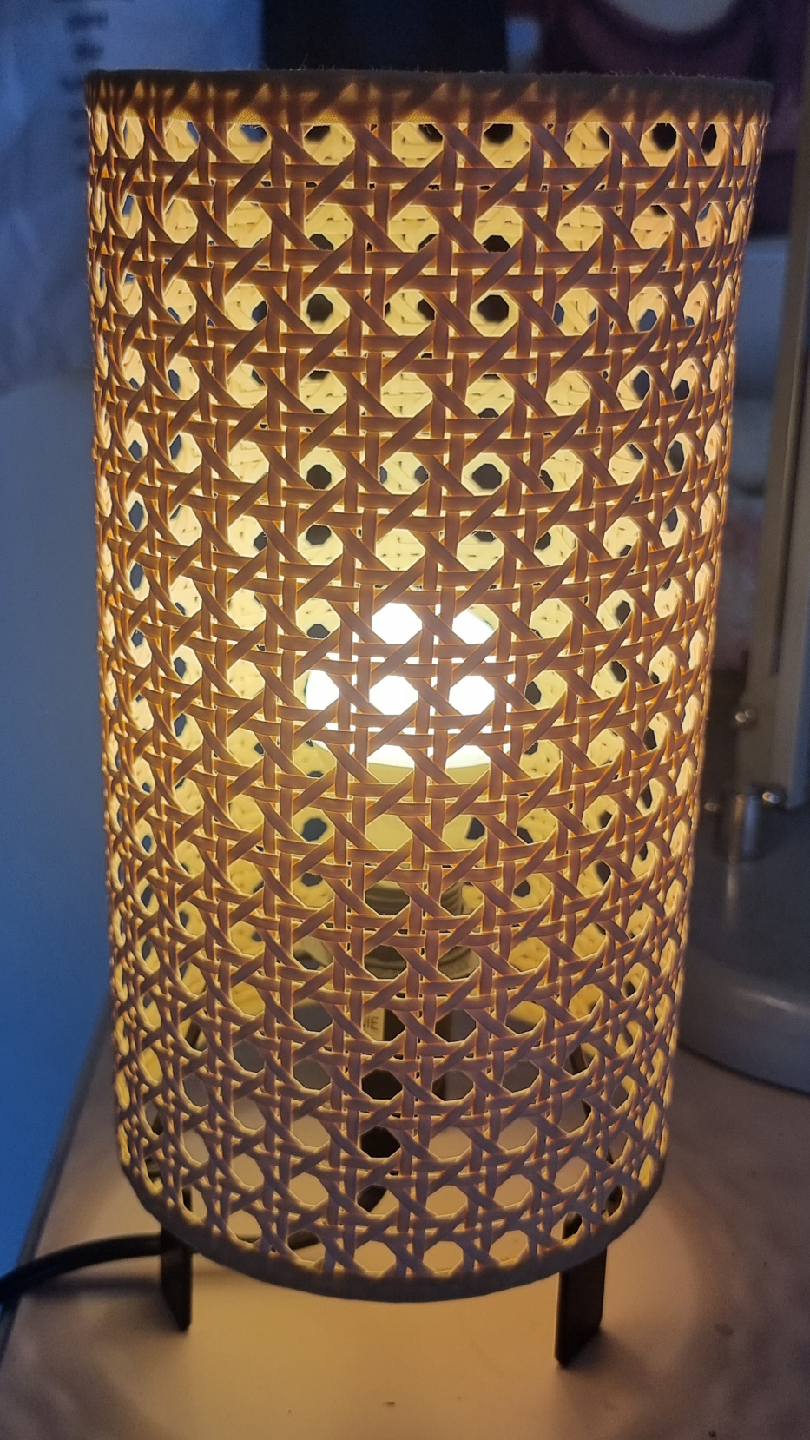 IKEA Rattan Table Lamp