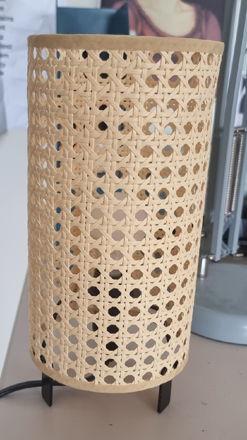 IKEA Rattan Table Lamp - photo 2