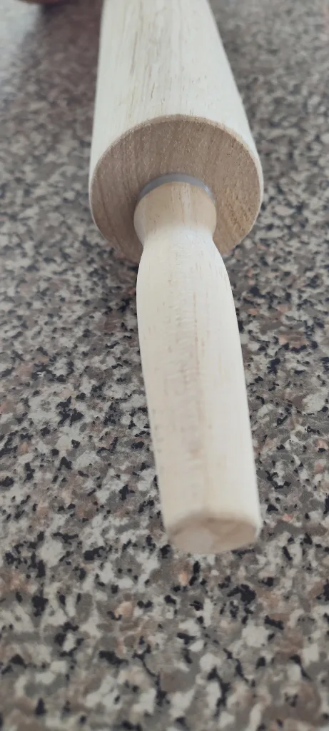 Wooden Rolling Pin - Kitchen Baking Tool image indicator(2)