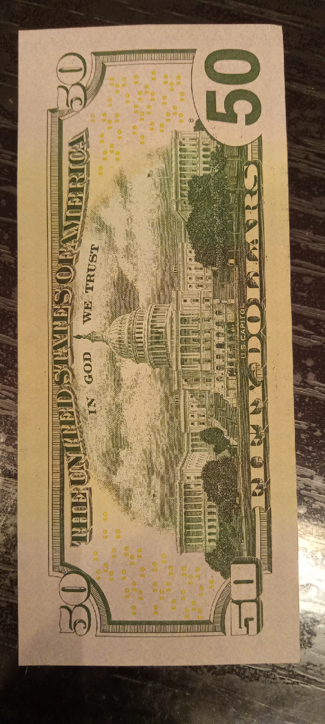 billete de 50 con estrella - photo 2
