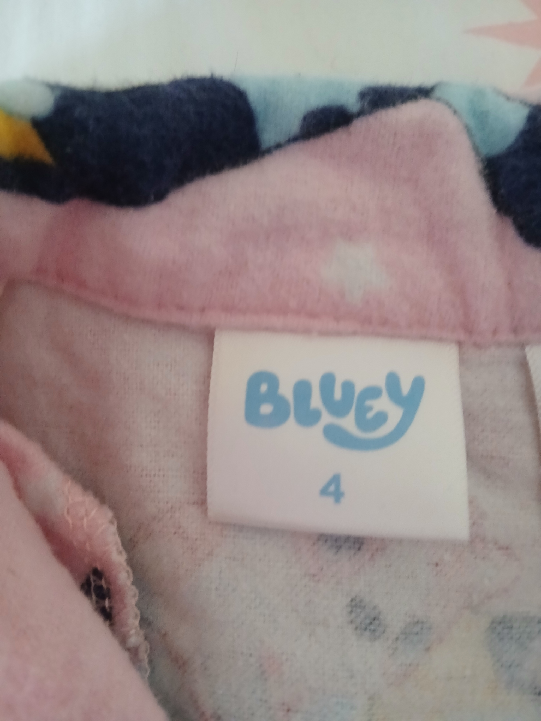 Bluey Pajamas - Size 4 - photo 2