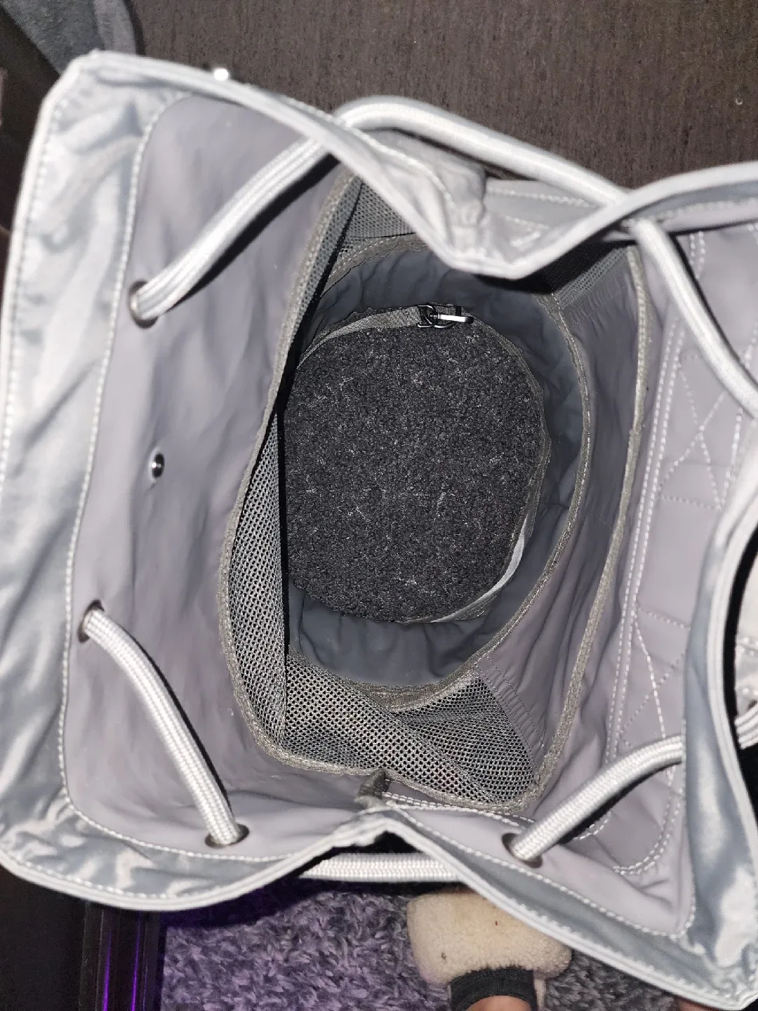 Poppy & Peonies Backpack - Grey image indicator(5)