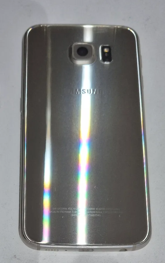Samsung Galaxy S6 - SM-G920W8 - platinum finish image indicator(7)