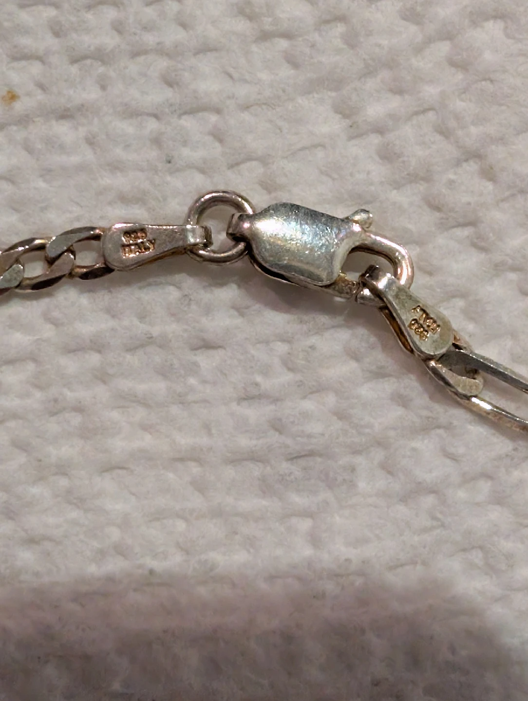 Unique 925 Italy Silver Baby Head Pendant Necklace - photo 5