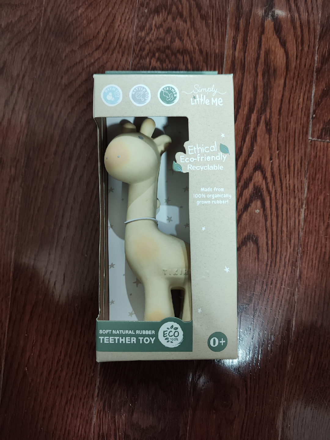 Simply Little Me Giraffe Teether Toy - New