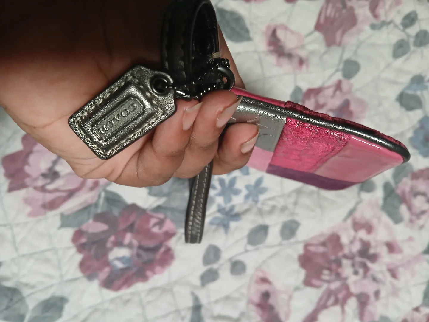 Coach Patchwork Wristlet image indicator(3)