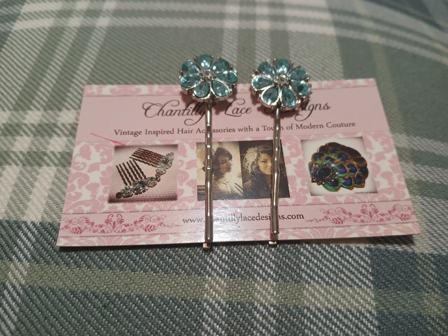 Chantilly Lace Hair Pins - Vintage Style