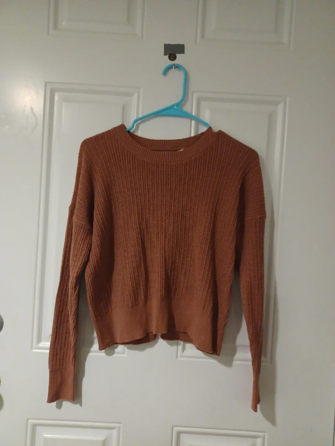 Hippie Rose Brown Cutout Back Sweater - Size M thumbnail