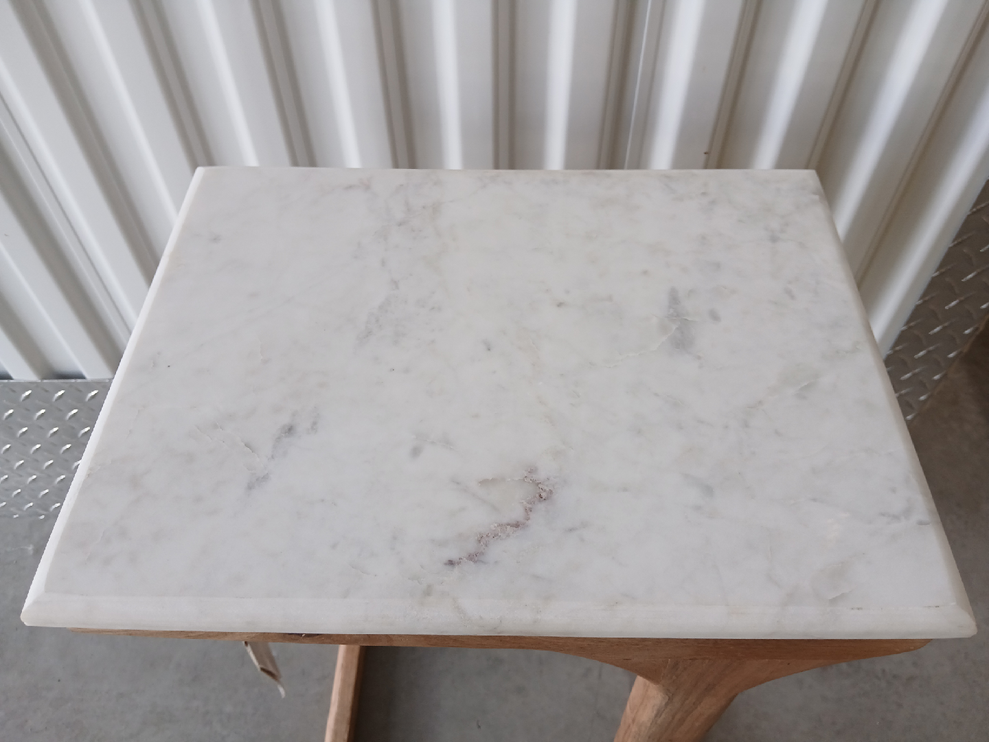Marble Top Side Table - Set of 2