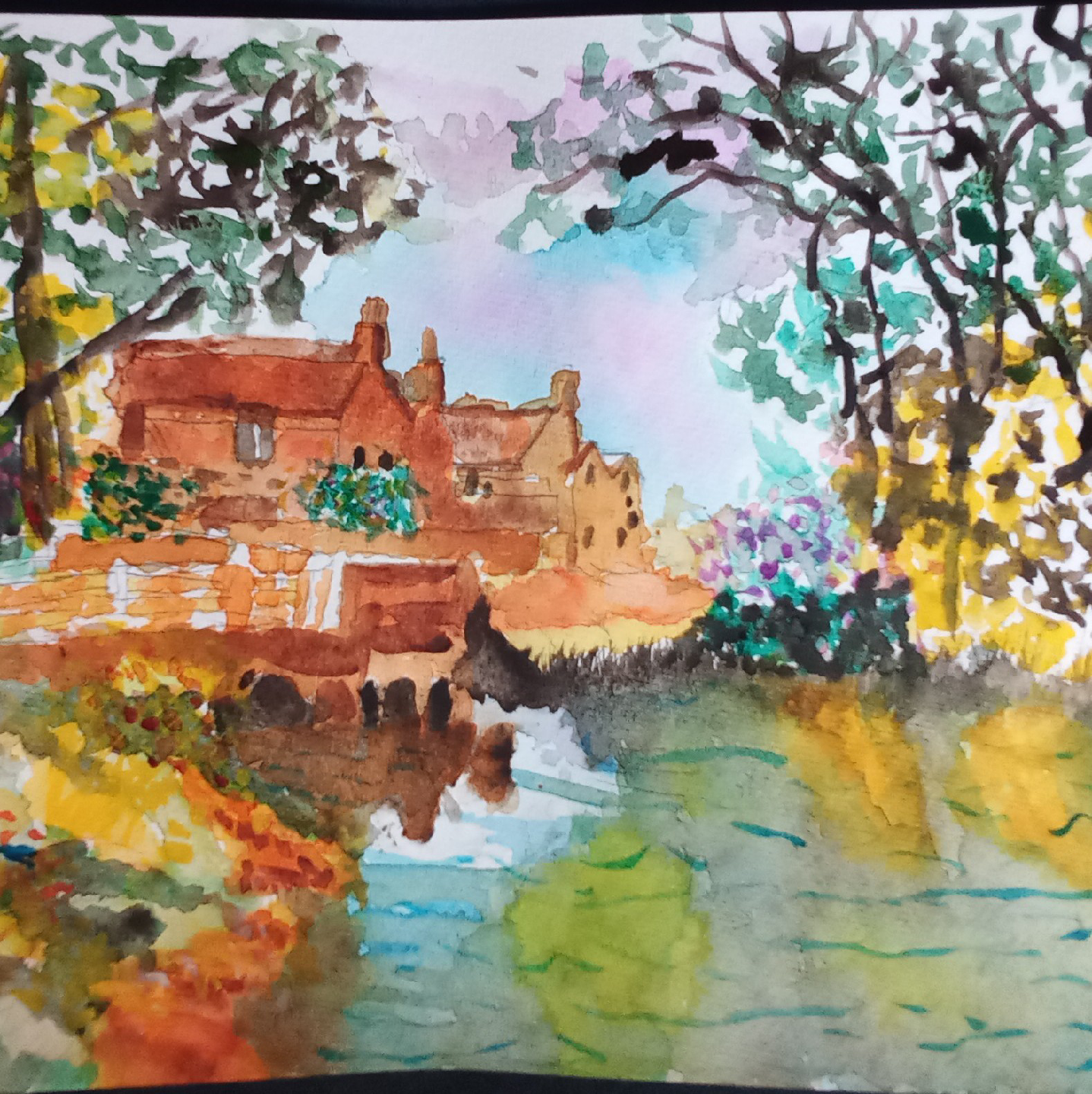 Watercolor paintings - photo 5