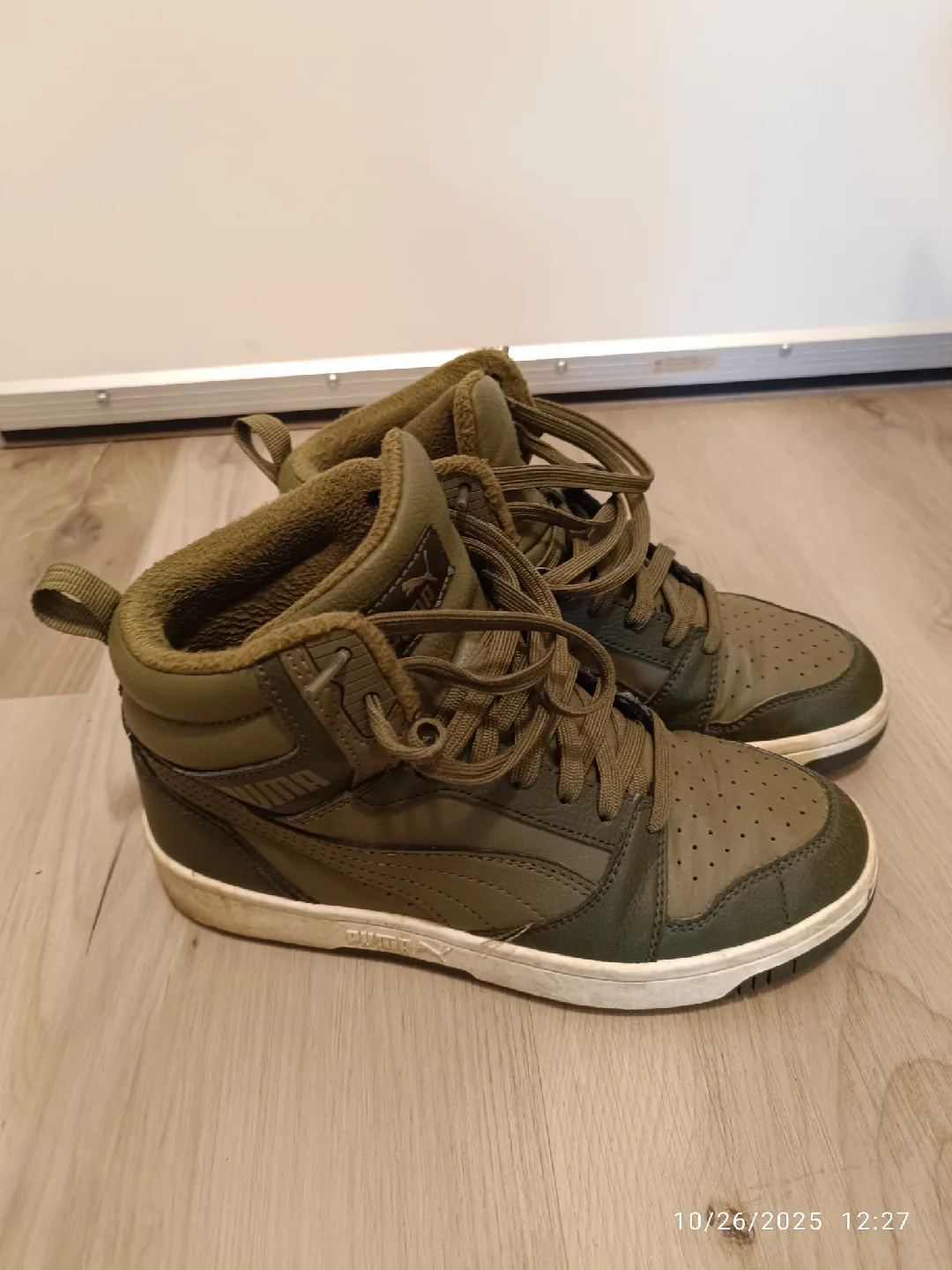 Puma Rebound Street V2 High-Top Sneakers - US 5 image indicator(2)