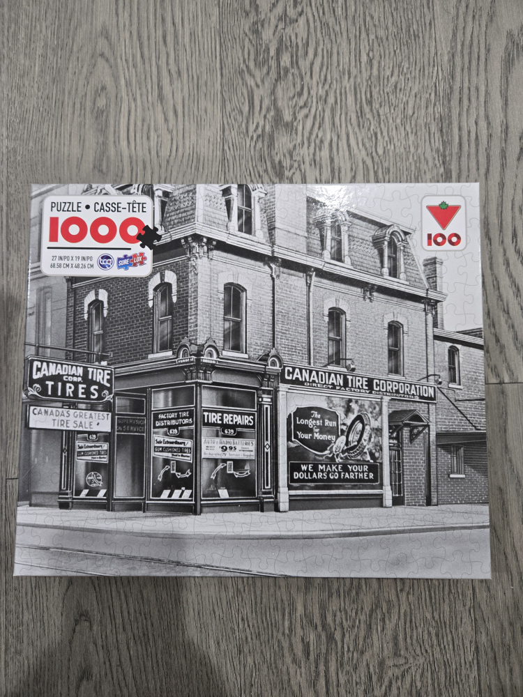 Canadian Tire 100th Anniversary 1000-Piece Puzzle