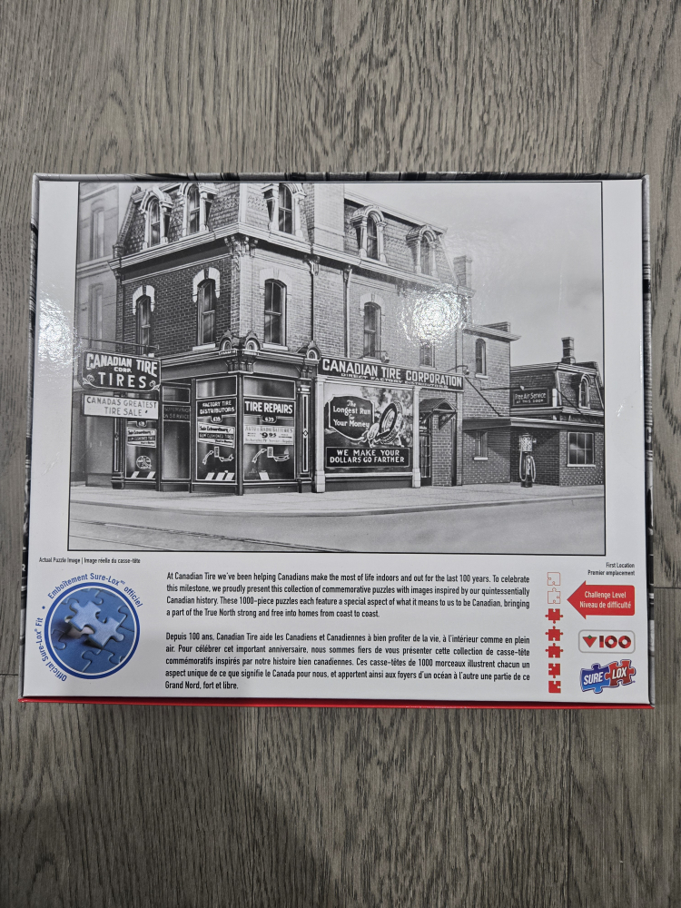 Canadian Tire 100th Anniversary 1000-Piece Puzzle - photo 2