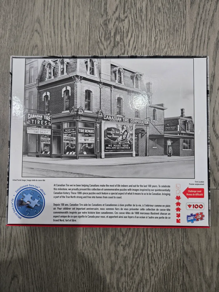 Canadian Tire 100th Anniversary 1000-Piece Puzzle image indicator(2)