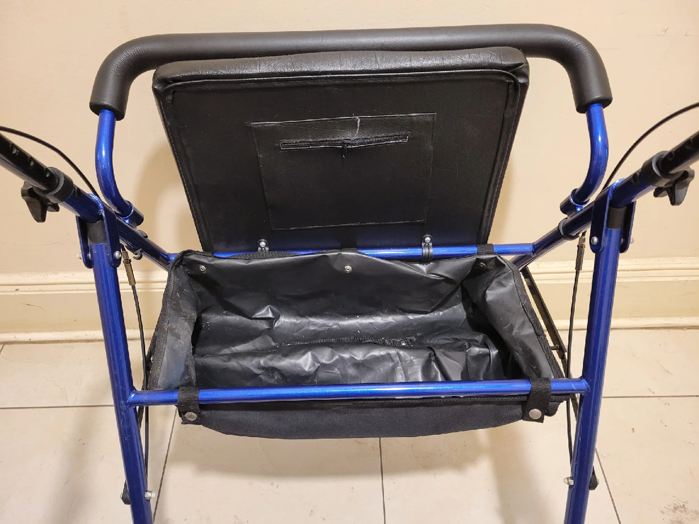 Blue Walker with Seat & Basket image indicator(3)