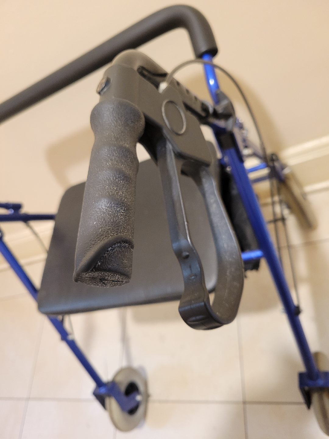 Blue Walker with Seat & Basket - photo 5