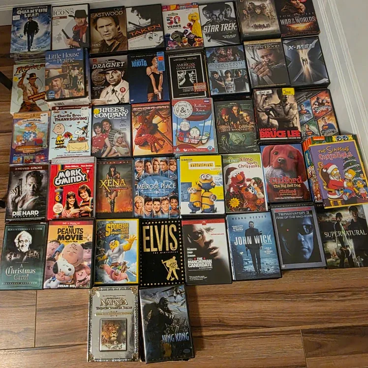 Mixed DVD Lot - Movies and TV Shows. $3 Each image indicator(6)