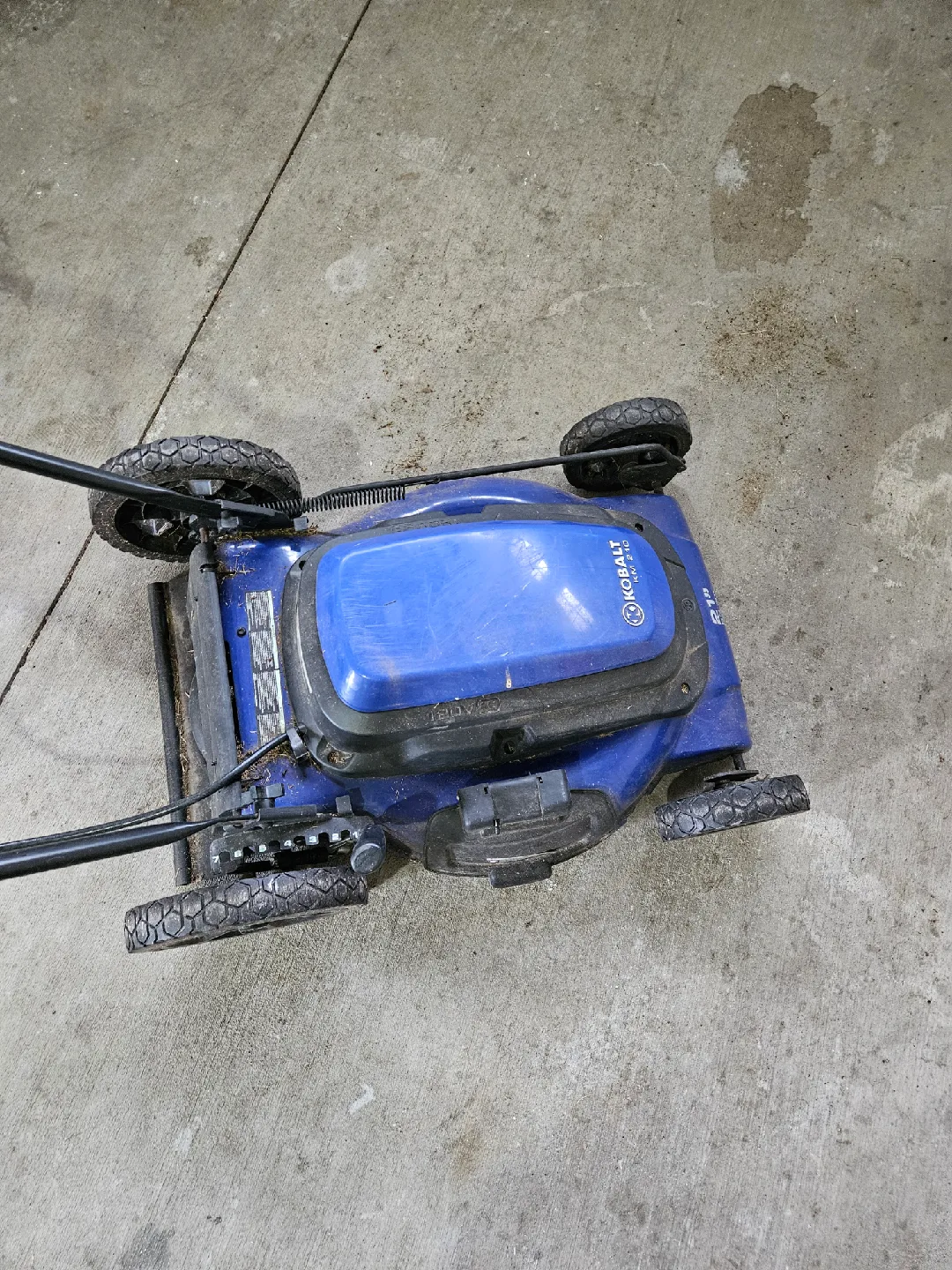 Kobalt KM 210 21-inch Cordless Lawn Mower image indicator(5)