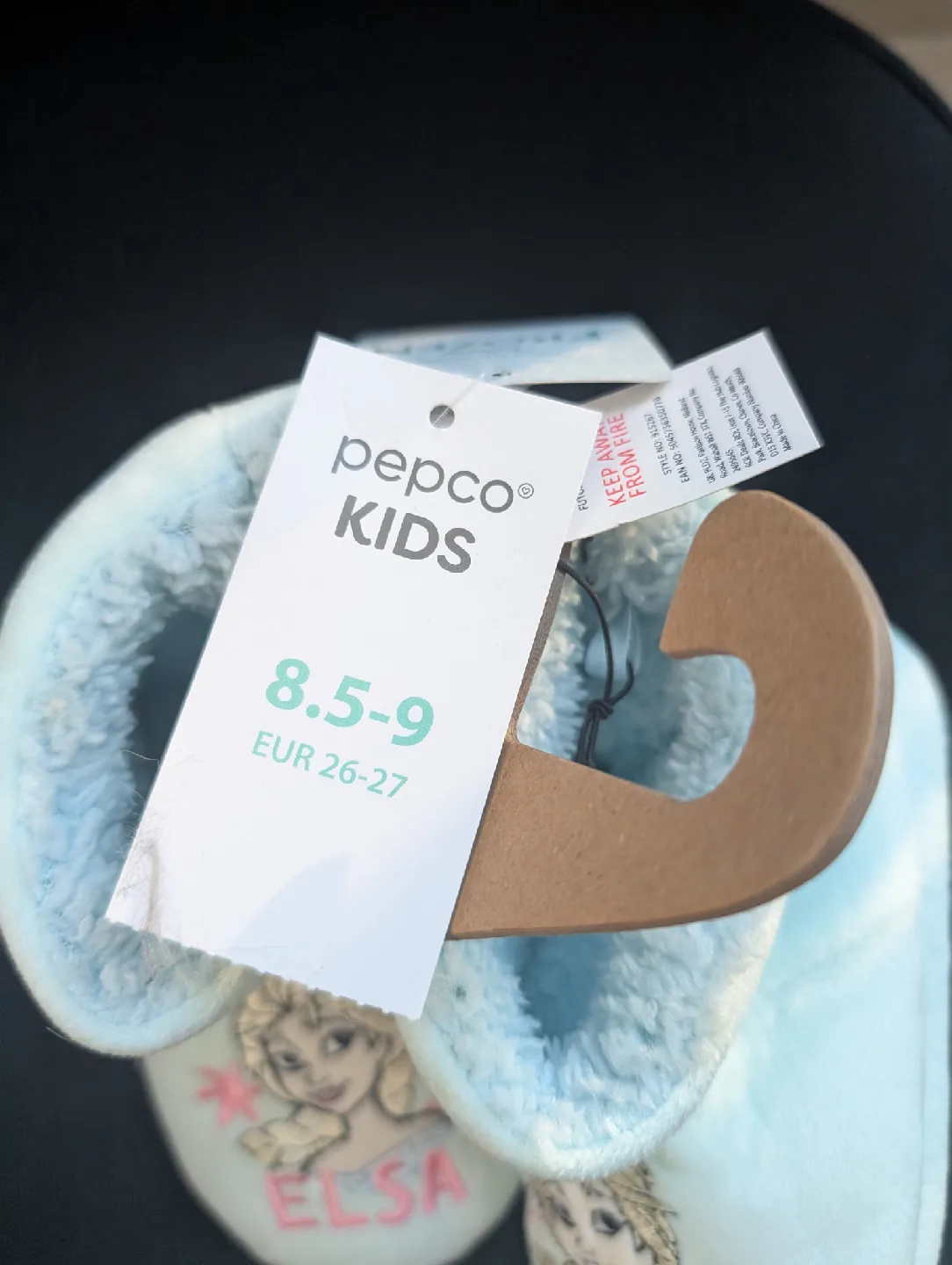 Pepco Kids Frozen Elsa Slippers, Size 8.5-9 (New) image indicator(3)