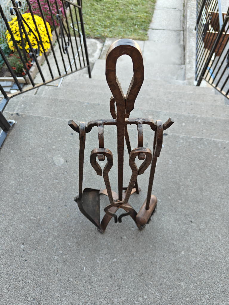 Vintage Fireplace Tool Set - photo 2