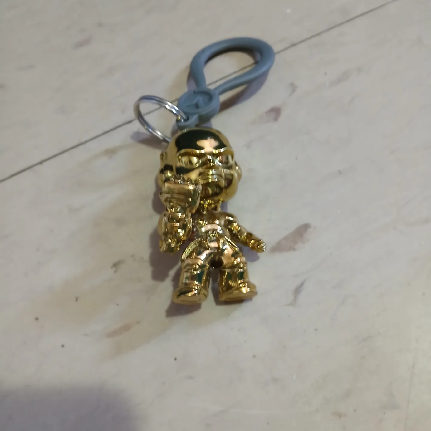 🧡 Gold Iron Man Keychain #Freecycle thumbnail