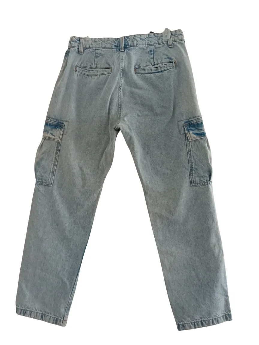 Bluenotes Denim Cargo Pants - Size 30/32 image indicator(2)
