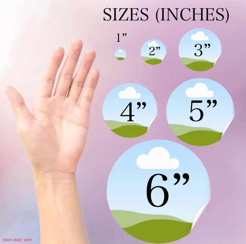 Gothic Black & White Stickers - Variety Pack image indicator(8)