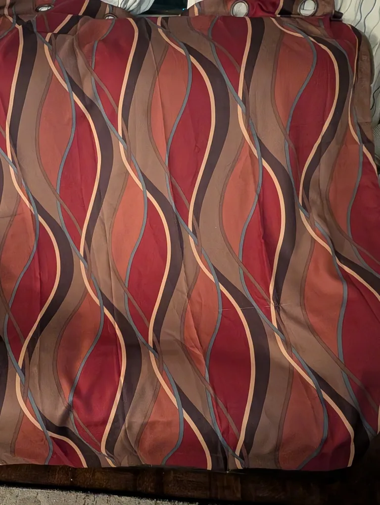 Wayfair Indigo Curtain Panel 54" x 63" image indicator(7)