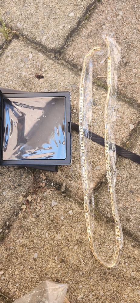 Gold Chain Necklace with Box - photo 2