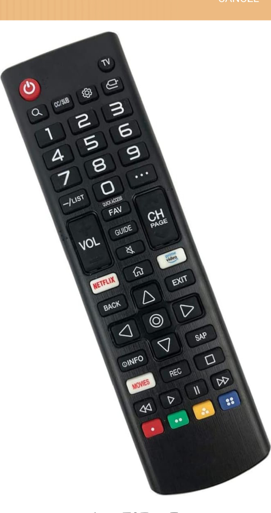 LG TV Remote Control