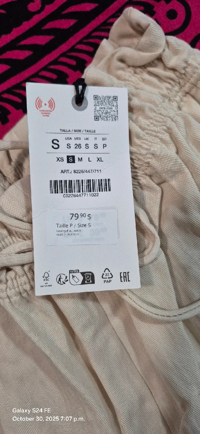 Zara Linen Blend Top & Pants Set - image indicator(8)