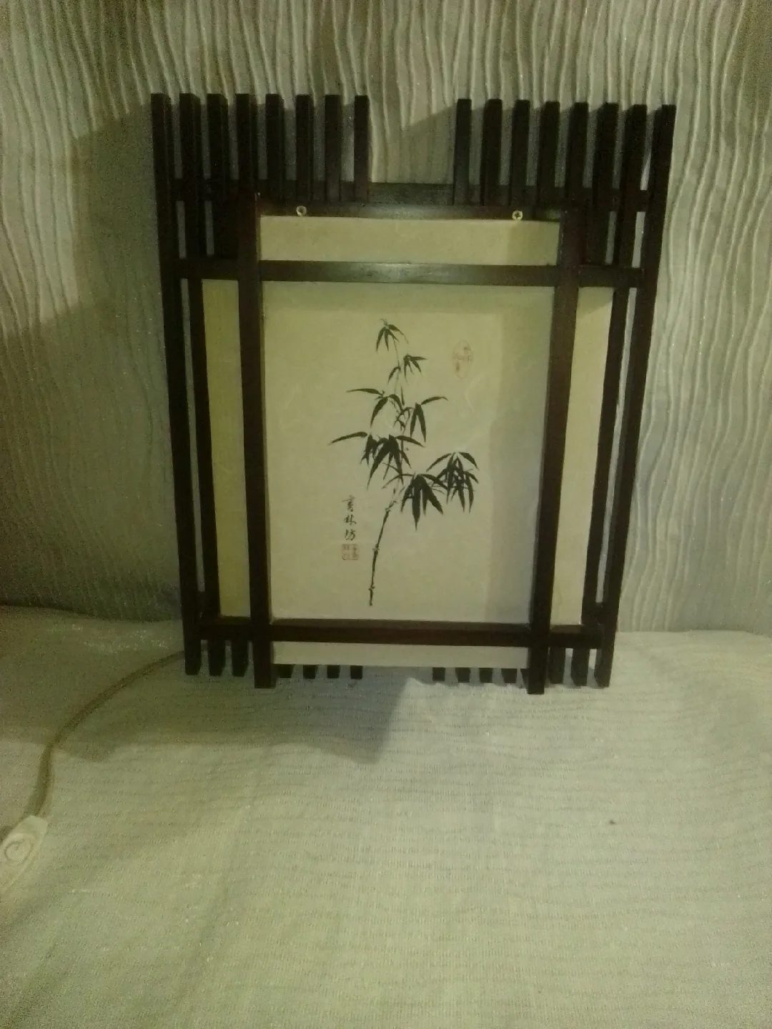 Asian Style Bamboo Accent Lamp image indicator(4)