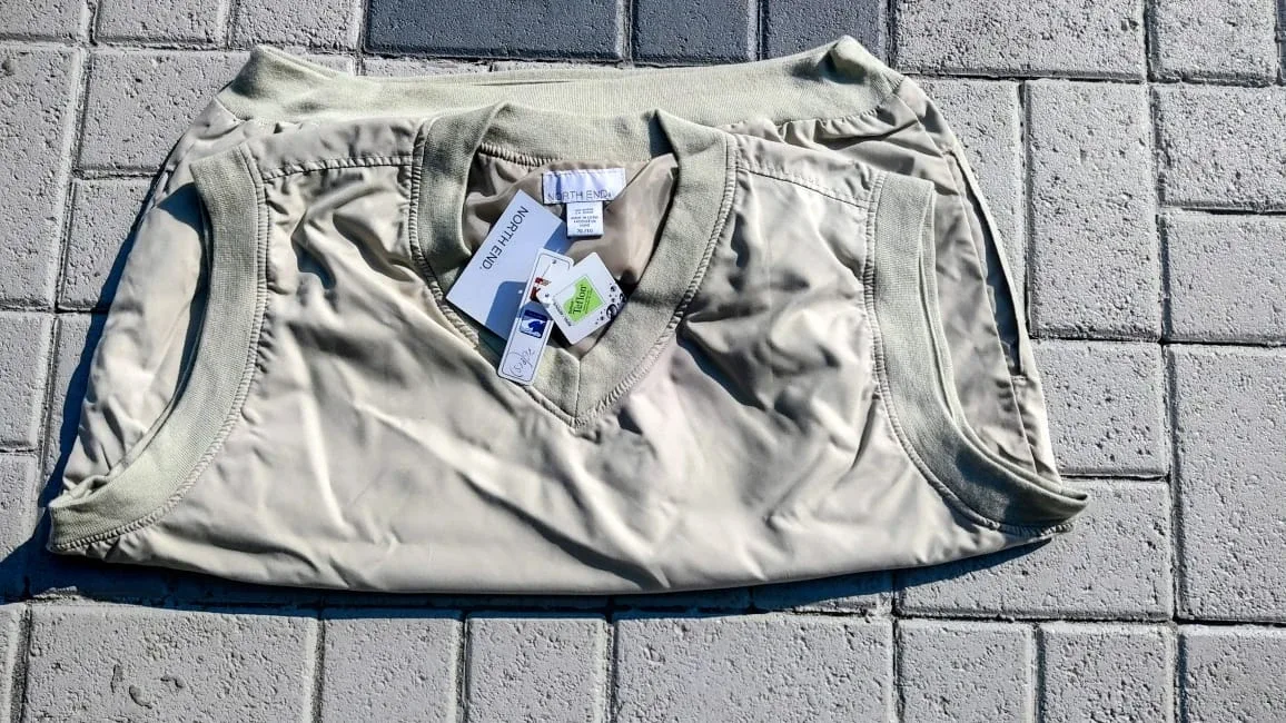 North End XL Golf Vest - Beige thumbnail
