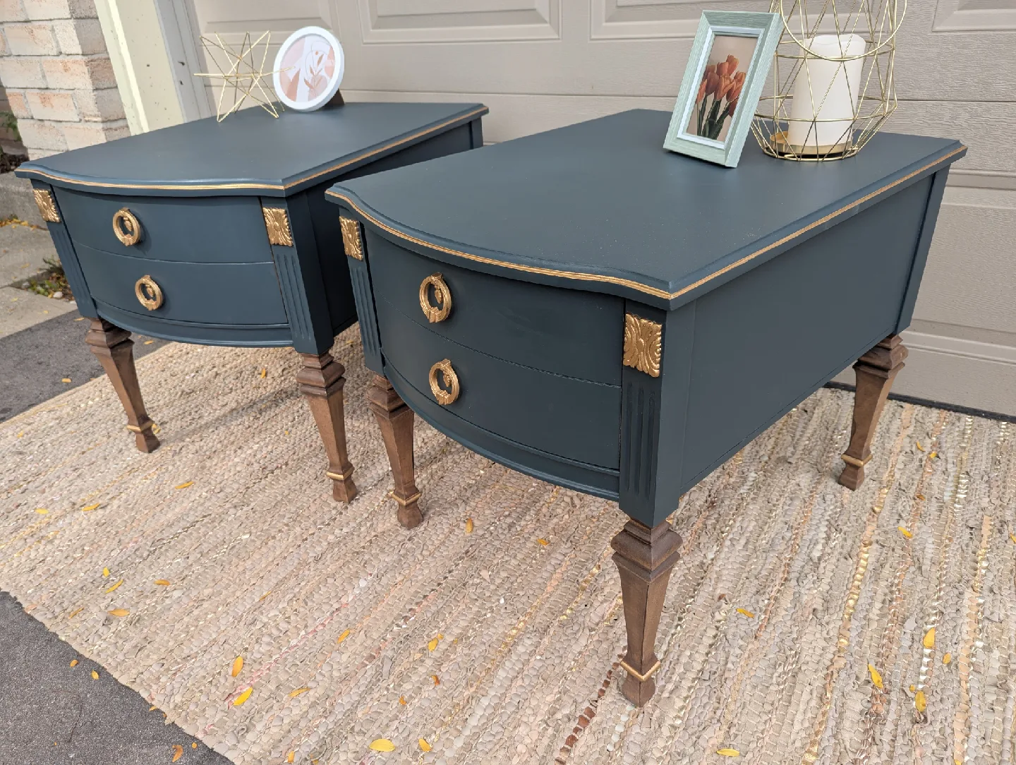 Newly refinished side tables image indicator(5)