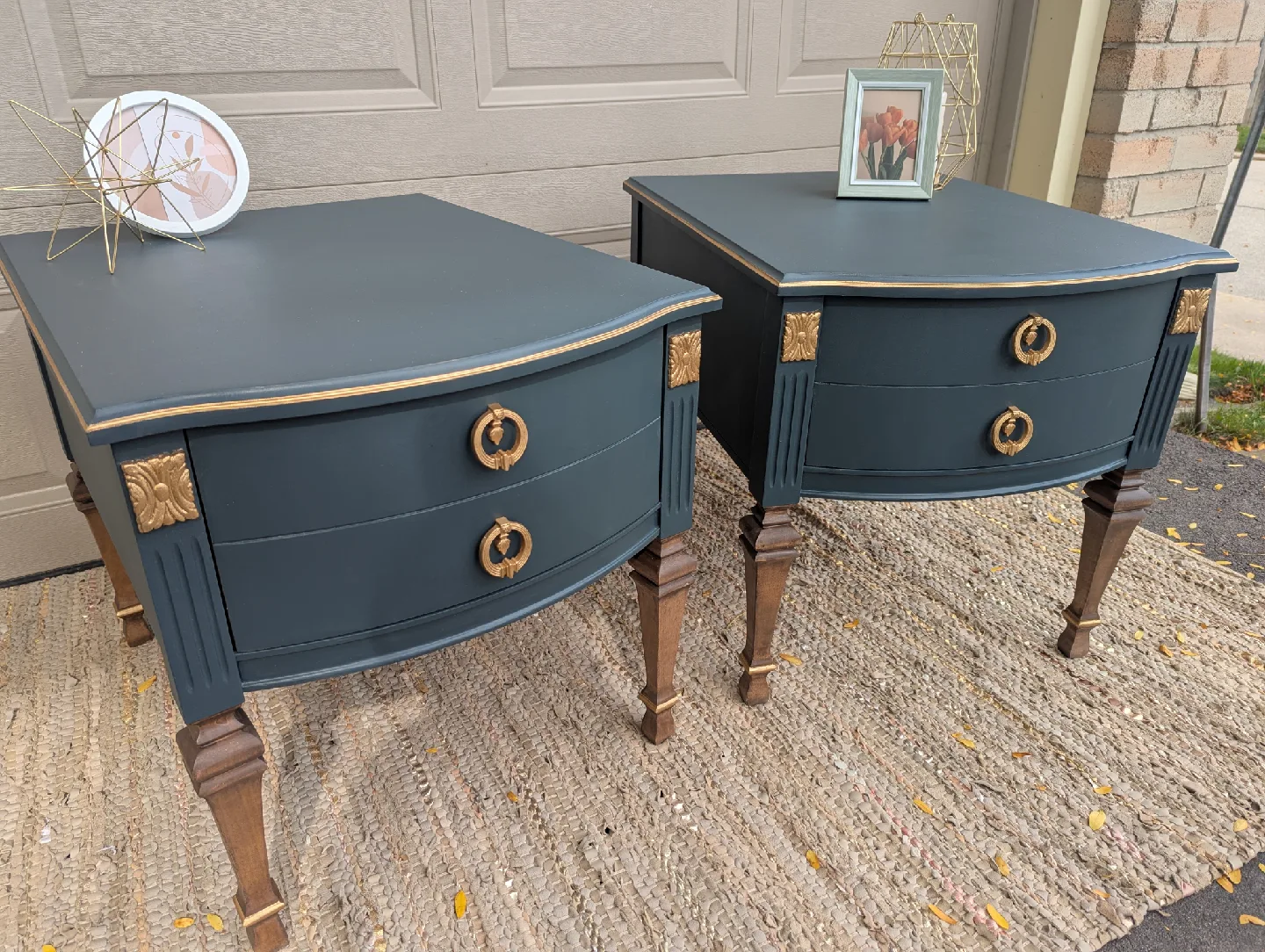 Newly refinished side tables image indicator(6)