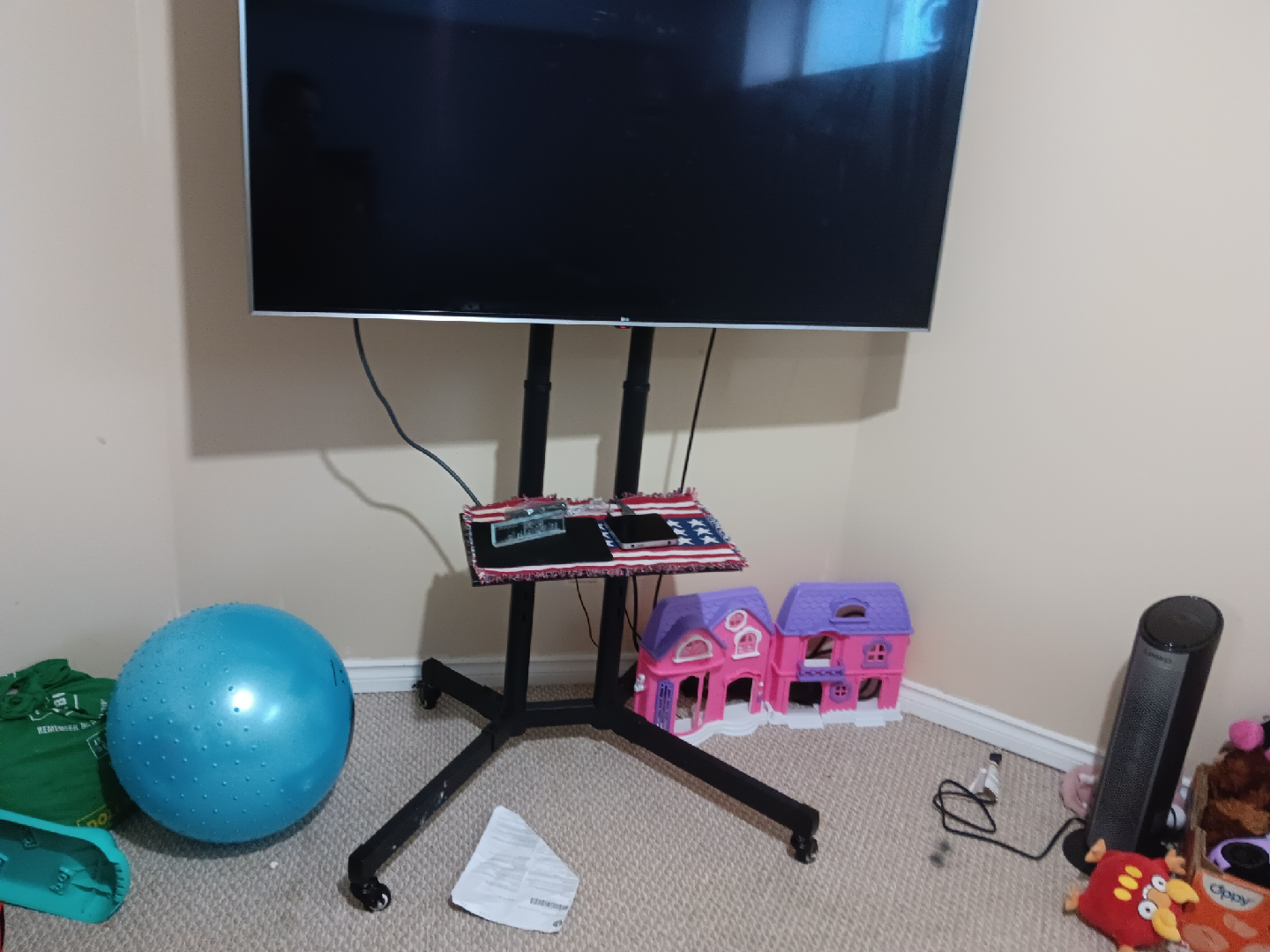 LG 65 inch TV with stand - photo 3