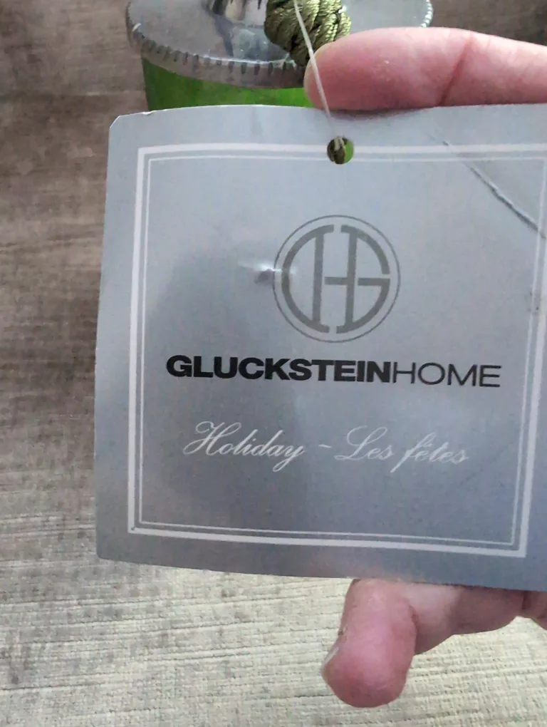 GlucksteinHome Green Decorative Candle🧡 image indicator(3)