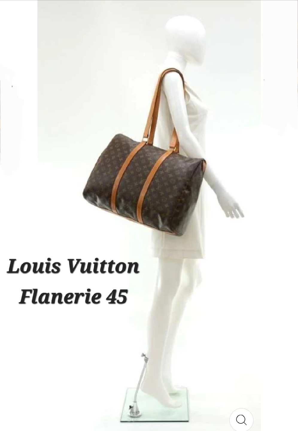 Louis Vuitton Flanerie 45 Monogram Tote Bag