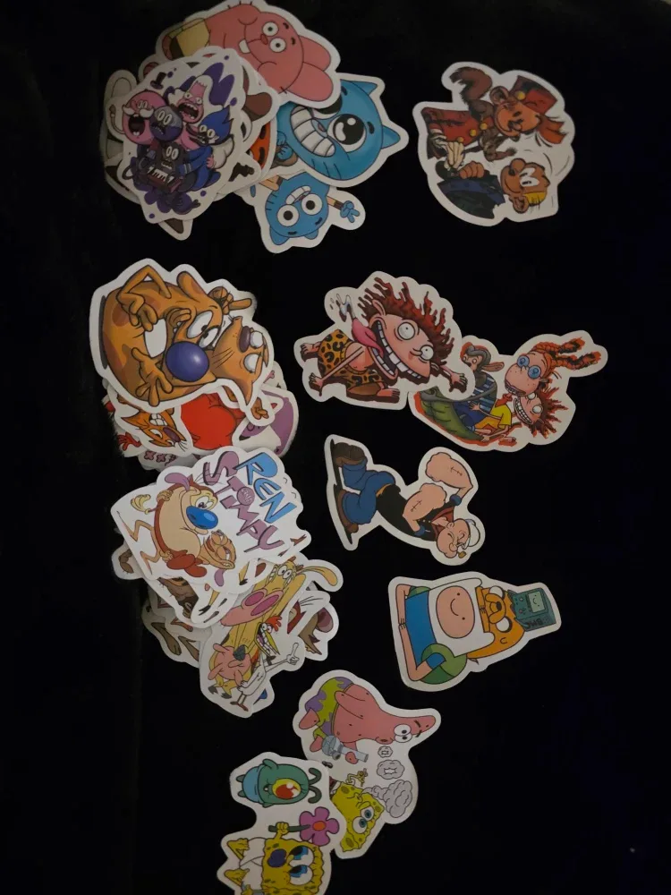 Cartoon Character Sticker Lot