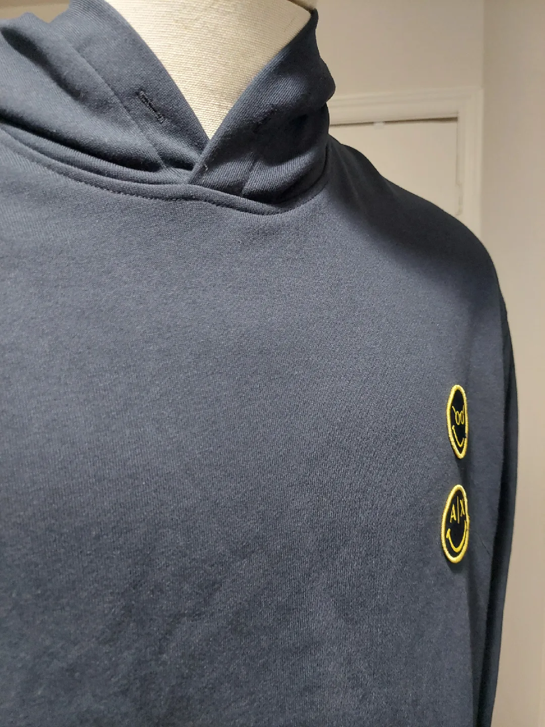 Imitation Armani Exchange  Blue Hoodie Xl image indicator(7)