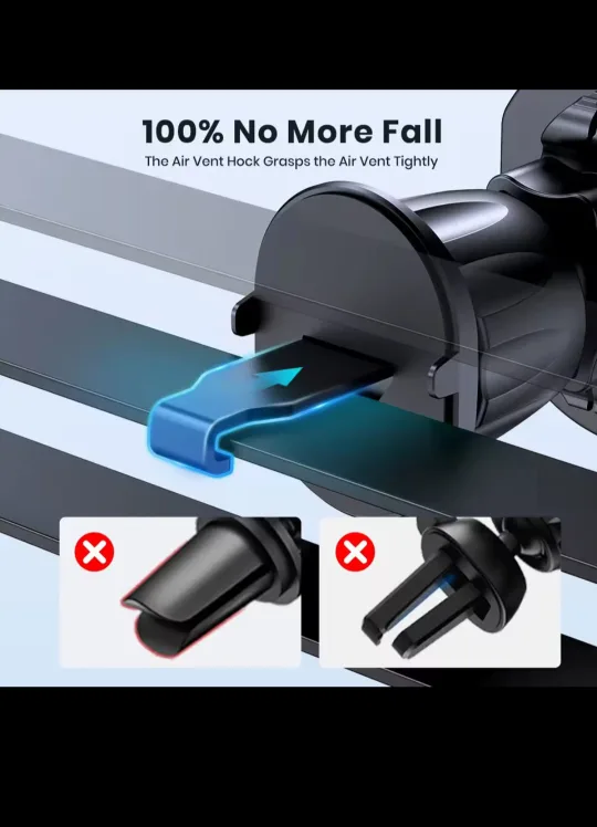 TOPK Magnetic Car Phone Mount - Universal Air Vent image indicator(3)