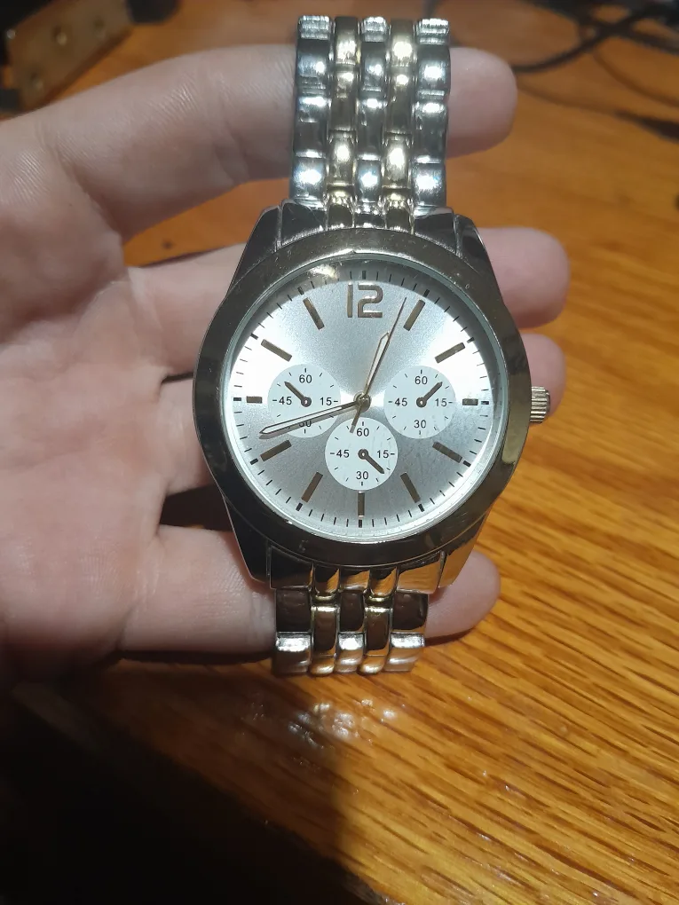 Silver & Gold men's Watch thumbnail