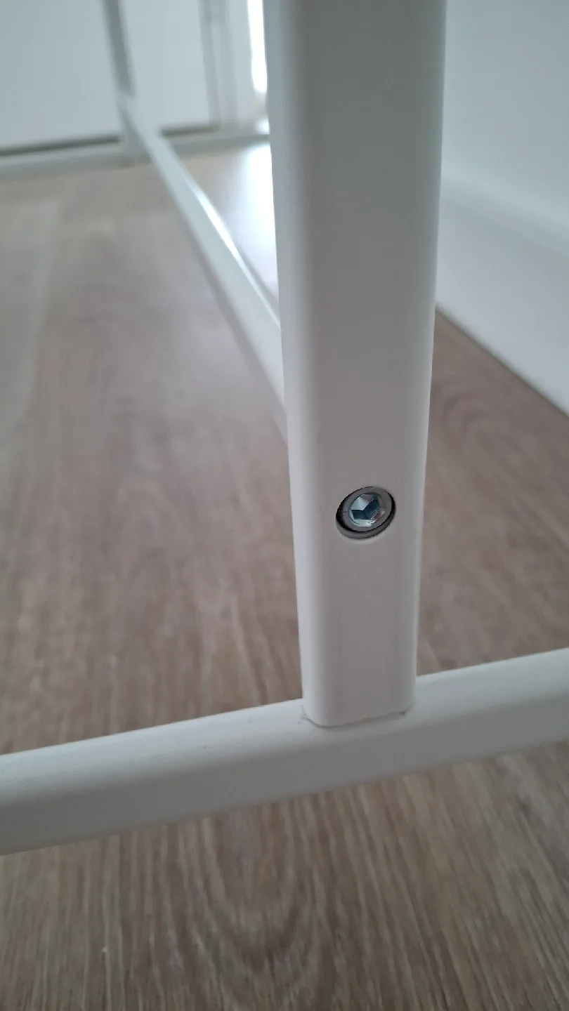 Ikea White Clothes Rack image indicator(4)