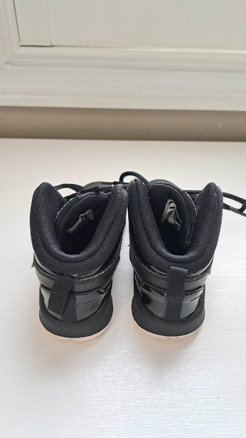 Nike Black High Top Sneakers 11c - photo 3