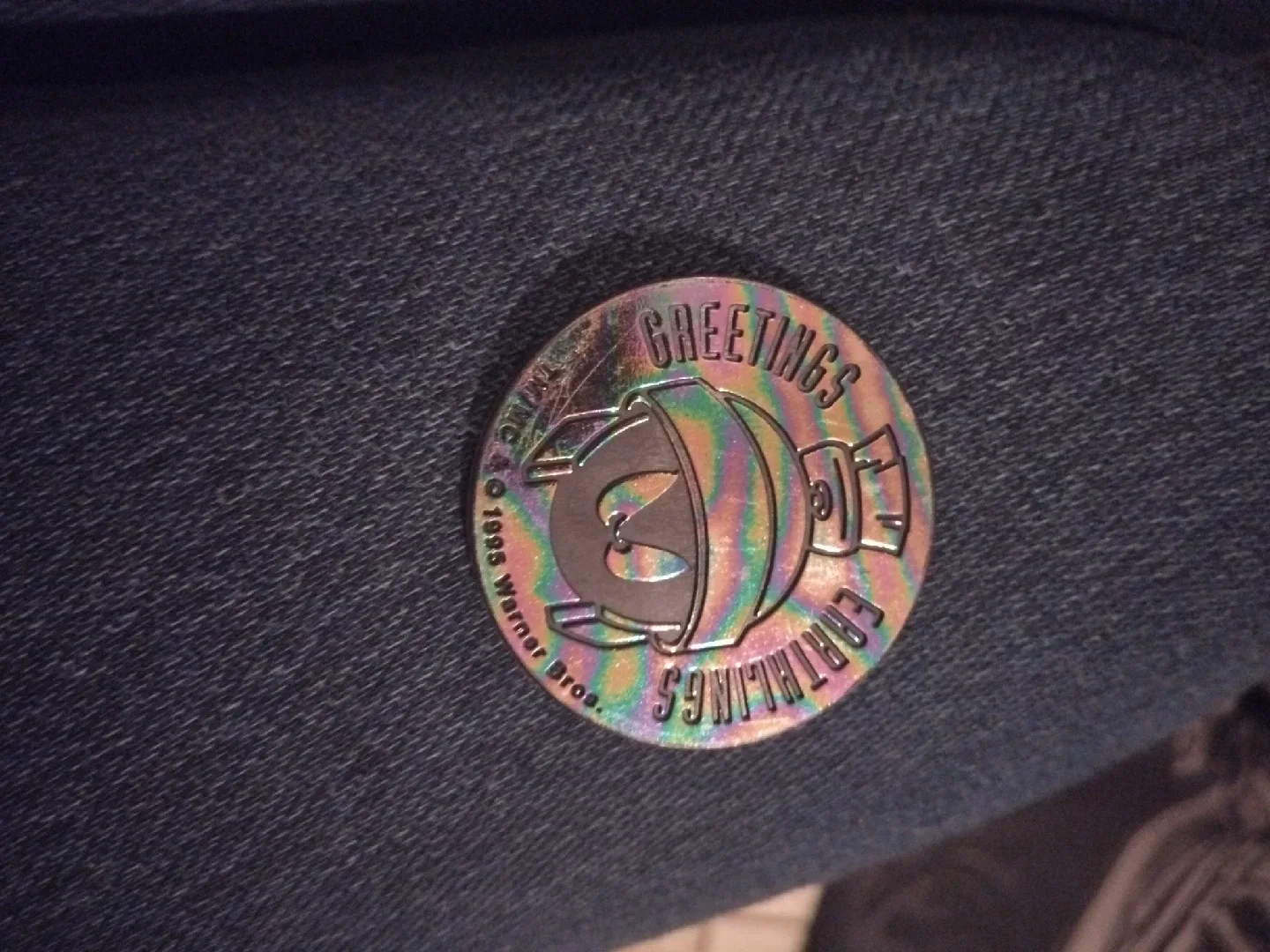 Marvin the Martian Greetings Earthlings Pong Coin image indicator(2)