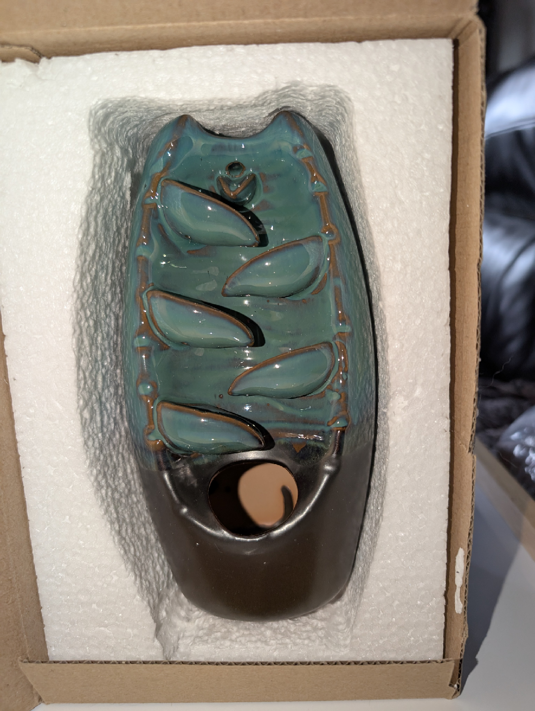 Waterfall Incense Burner, New in Box - photo 3