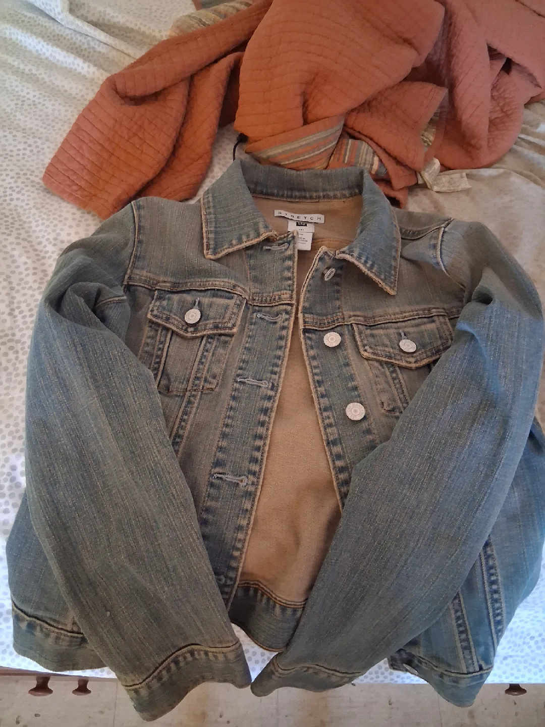 Sandro Stretch Denim Jacket thumbnail