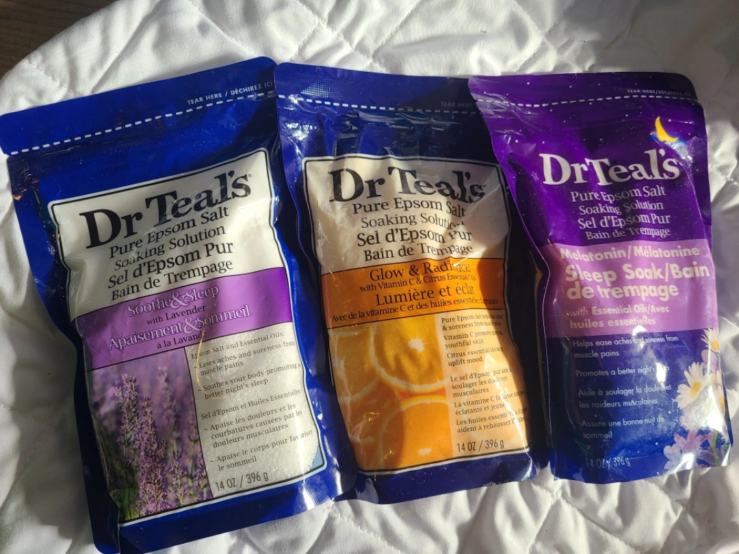 Dr Teal's Epsom Salt Soaking Solution (3 pack)