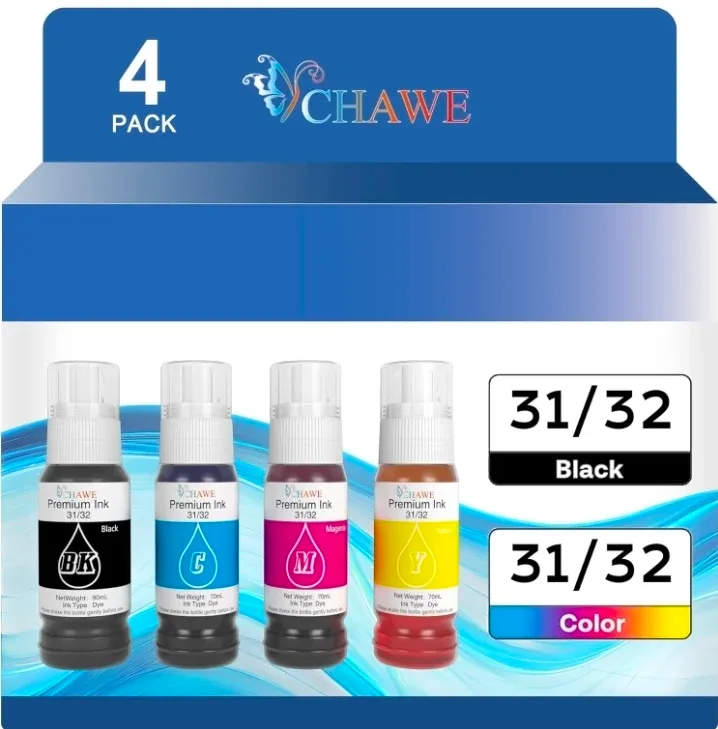 31 32XL Compatible Ink Refill Bottle Set Replacement thumbnail